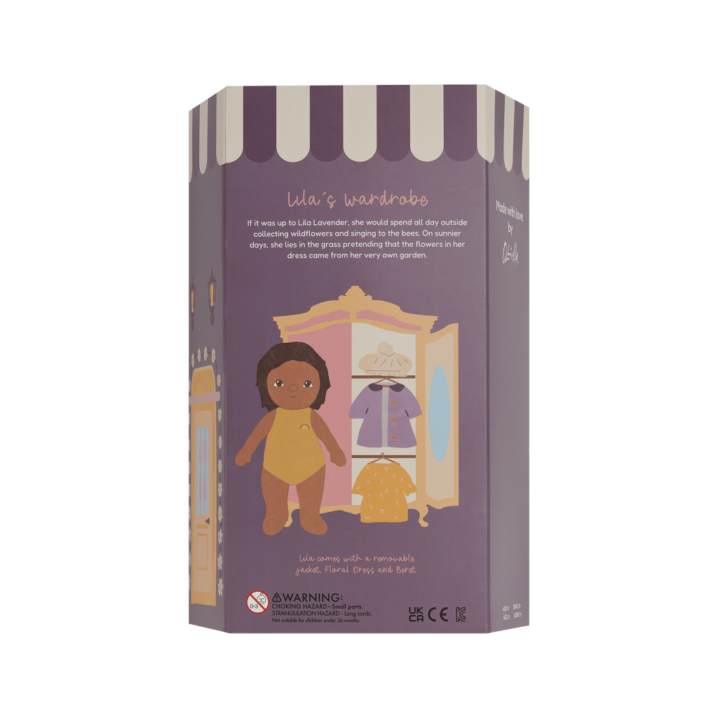 Olli Ella | Dress Me Dinkys - Lila Lavender