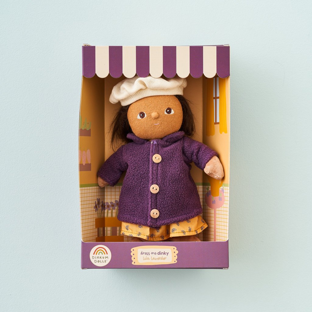 Olli Ella | Dress Me Dinkys - Lila Lavender