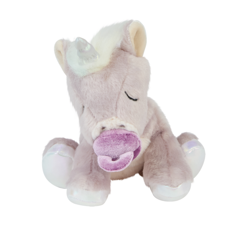 Olli Ella | Dinkum Binky Baby Unicorn - Glitter Lilac