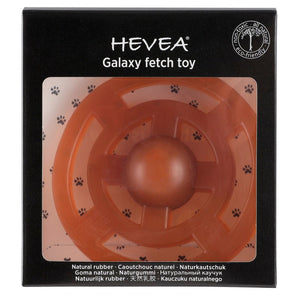 Hevea Galaxy Natural Rubber Fetch Dog Toy - An Eco Friendly & Sustainable Dog Toy That is Safe and free of Chemicals & Toxins 100% Plastic Free