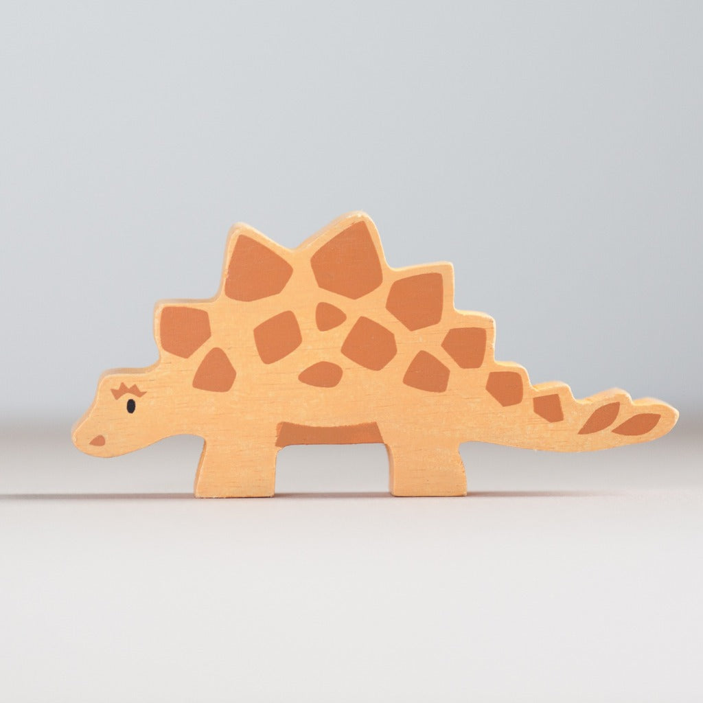 Tender Leaf wooden Toy Stegosaurus Dinosaur