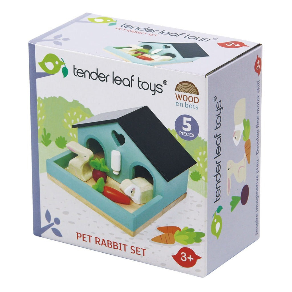 Tender Leaf Pet Rabbit Set  Packaging