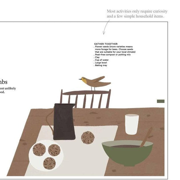 The Nature of Play Activity Book Illustrations