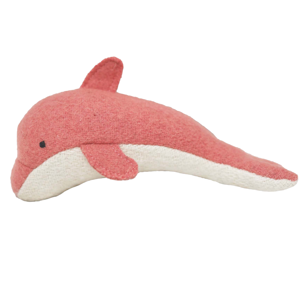 Olli Ella | Holdie Folk | Ocean Animals | Eco Soft Toys Dolphin Whale Stingray