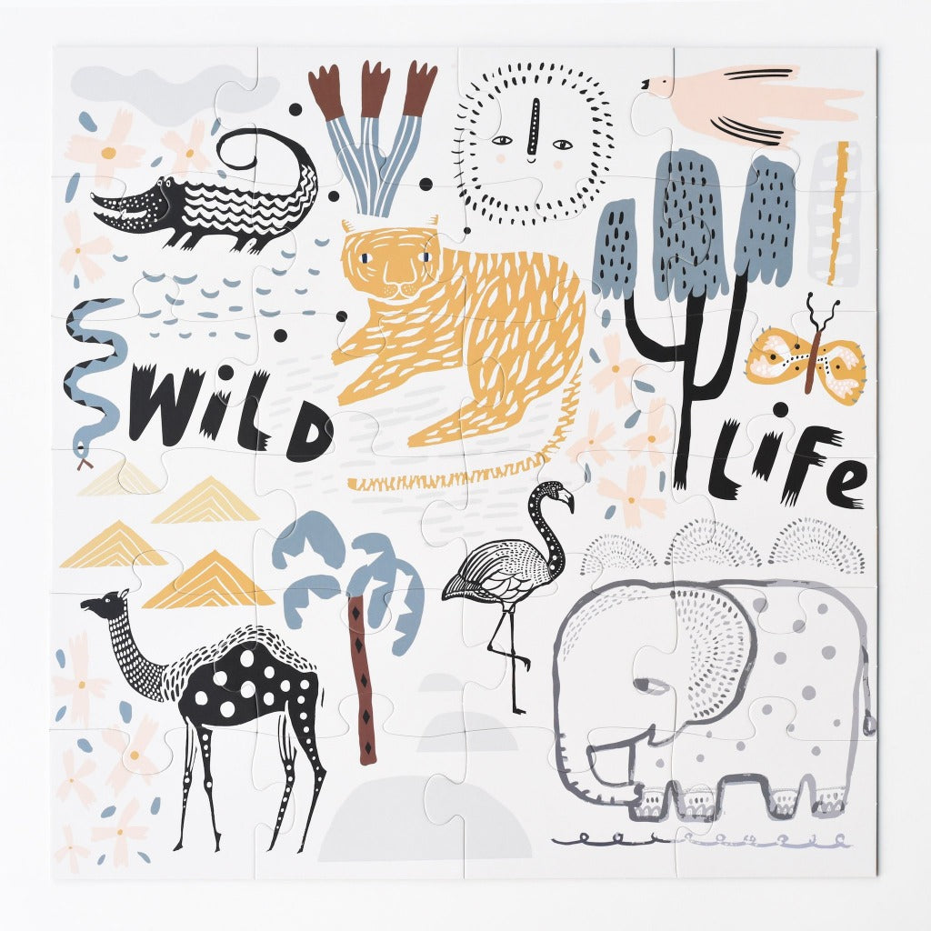 Wee Gallery | 24 Piece | Jigsaw Puzzle - Wildlife