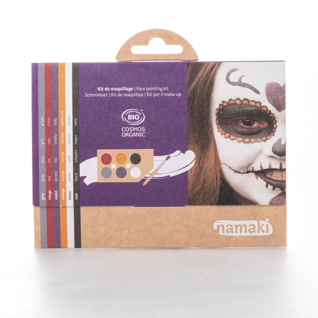 Namaki | Organic Natural Set of 6 Face Paint Kit - Halloween