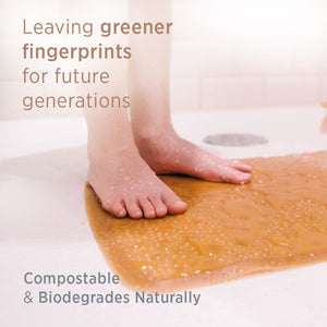 Hevea Natural Rubber Non Slip Baby Bath mat 100% Plastic Free Product