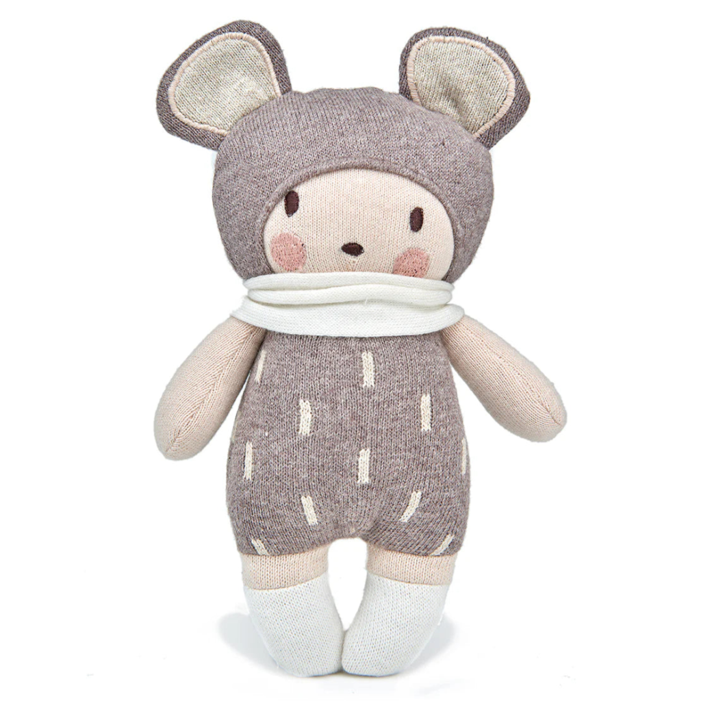 Tender Leaf Toys | Cotton Knitted Baby Doll - Beau