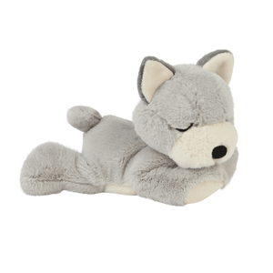 Dinkum Doll Puppy Recycled Plush Toy with a Magnetic Velvet Dummy.