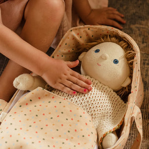 Olli Ella | Dinkum Doll | Carry Cot - Gumdrop