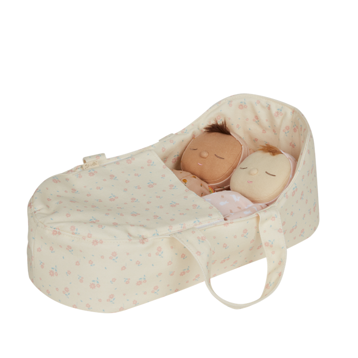 Olli Ella | Dinkum Doll | Carry Cot - Pansy Floral