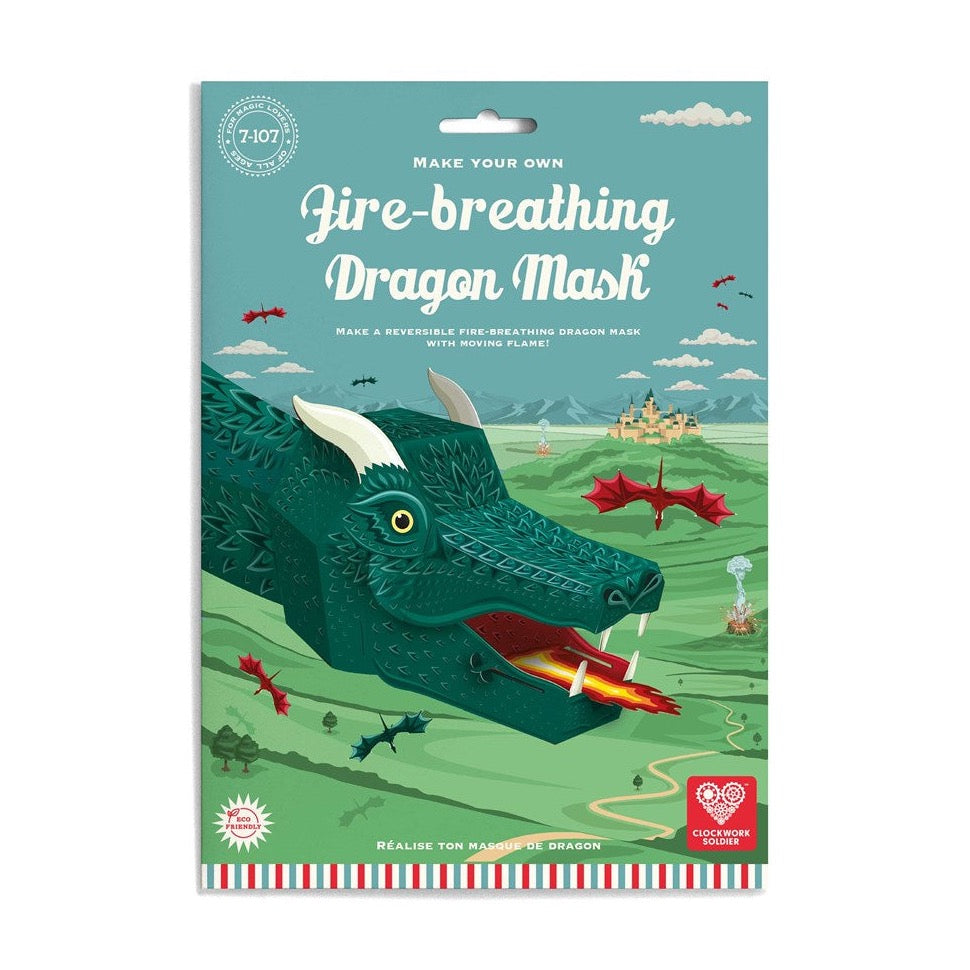 Clockwork Soldier | Create Your Own Dragon Mask | Paper Activity Kit