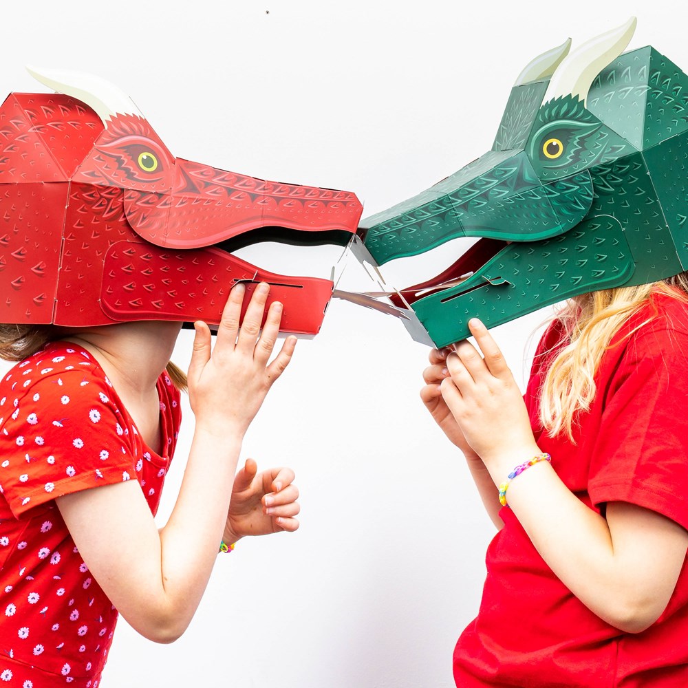 Clockwork Soldier | Create Your Own Dragon Mask | Paper Activity Kit