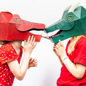 Clockwork Soldier | Create Your Own Dragon Mask | Paper Activity Kit