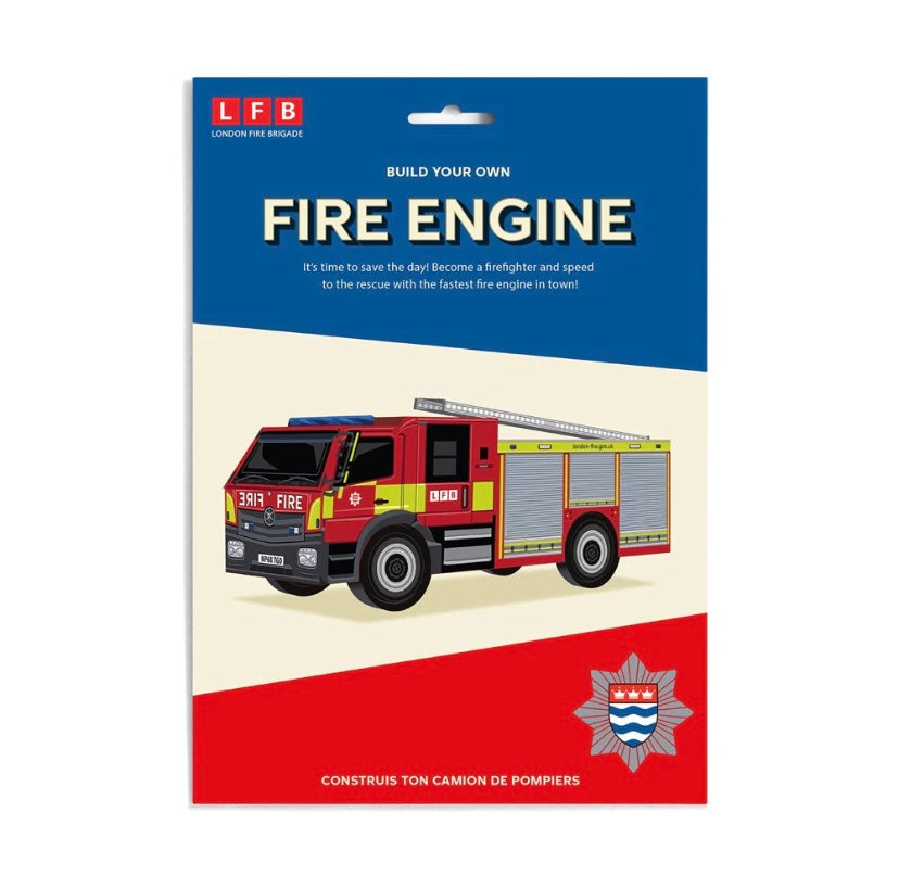 Clockwork soldier build your own fire engine paper craft kit