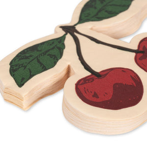 Konges Slojd | Kids FSC Party Pack - Including Party Tableware & Decorations all in a Cherry Theme.