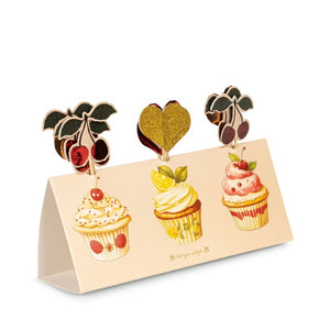 Konges Slojd | Kids FSC Party Pack - Including Party Tableware & Decorations all in a Cherry Theme.