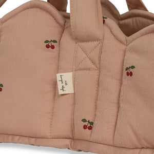Konges Slojd | Organic Cotton | Doll Accessories | Carrier | Cot - Cherry