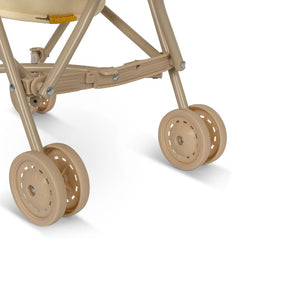 Eco Recycled | Konges Slojd Stroller | Toy | Pushchair | Lemon Glitter