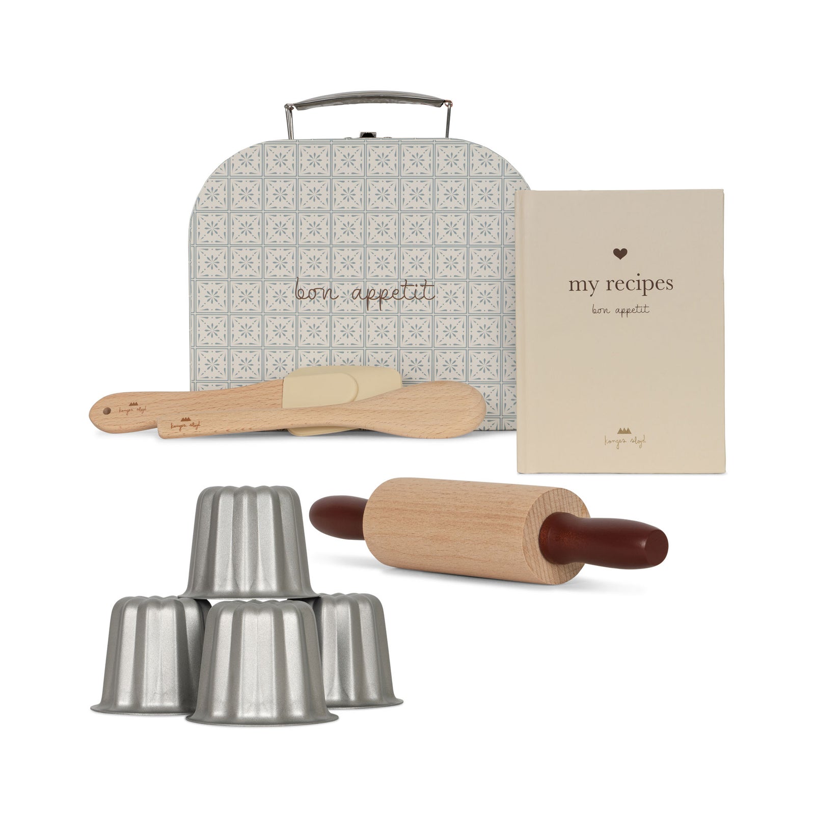 Konges Slojd | Madeleine | Kids Baking Set in a Suitcase 