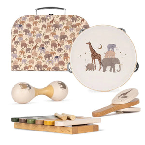 Konges Slojd Music Set with Safari animal print