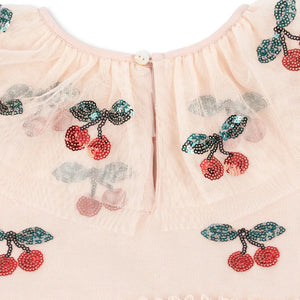 Kongs Slojd | Yvonne Fairy Dress with Cherry Sequins