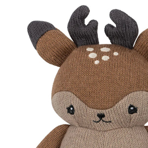 Konges Slojd Reindeer Baby Rattle toy