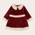 Konges Slojd | Recycled | Velvet Christmas Dress - Dahlia Red