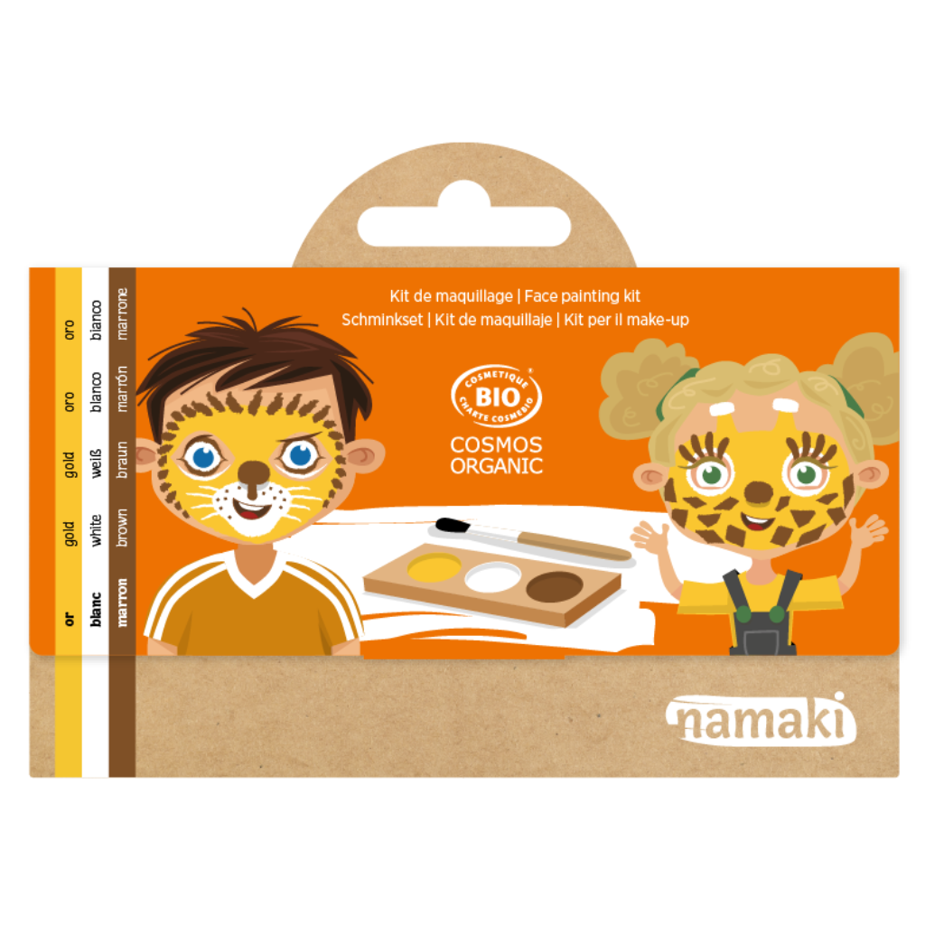 Namaki | Organic Natural | Face Paint Kit | Lion & Giraffe