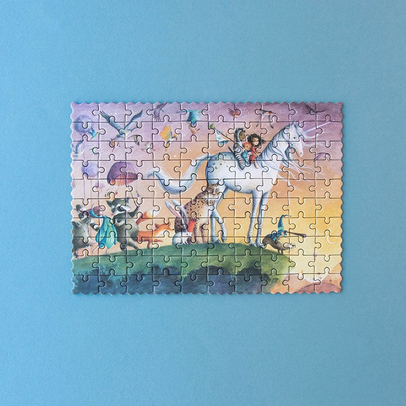 Londji | Pocket 100 Piece Jigsaw Puzzle | My Unicorn