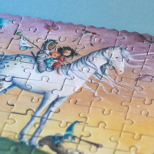 Londji | Pocket 100 Piece Jigsaw Puzzle | My Unicorn