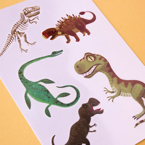 Londji Kids Temporary Tattoos Jurassic Dinosaurs 