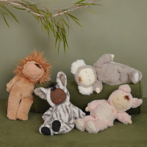 Olli Ella |Cosy Dinkum Doll - Zebra Mini | Zebra Plush Toy | Teddy Bear