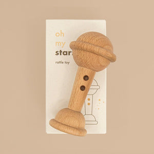 Oioiooi | Oh My Star | Wooden Baby Rattle