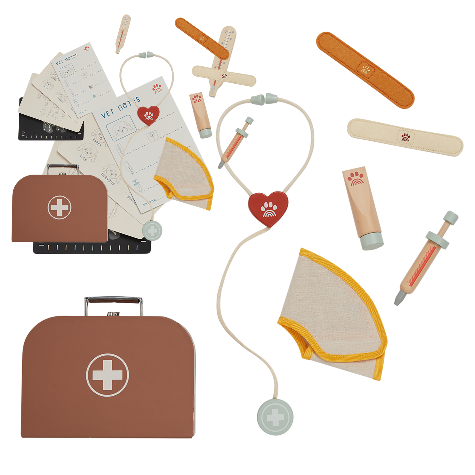 Olli Ella | Dinkum Dogs | TWooden and fabric oy Vet Set