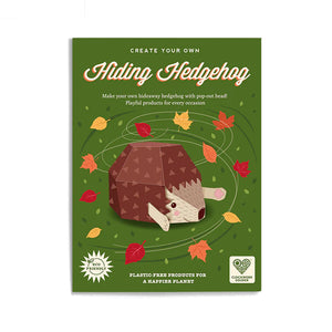 Clockwork Soldier | Create Your Own Hiding Hedgehog | Paper Activity Kit