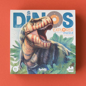 Londji | Dinosaur Explorer | 350 Piece | Puzzle & Game