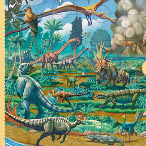 Londji | Age of Dinosaurs | 100 Piece | Educational Jigsaw
