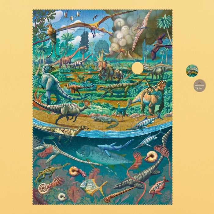 Londji | Age of Dinosaurs | 100 Piece | Educational Jigsaw