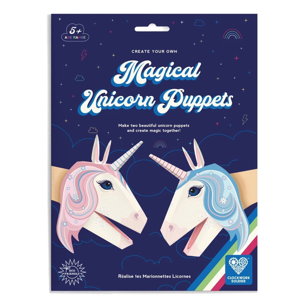 Clockwork Soldier - Create Your Own Unicorn Puppets | Paper Craft for Kids