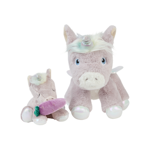 Olli Ella | Dinkum Binky Baby Unicorn - Glitter Lilac