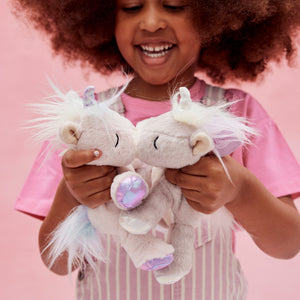 Olli Ella | Dinkum Binky Baby Unicorn - Glitter Lilac