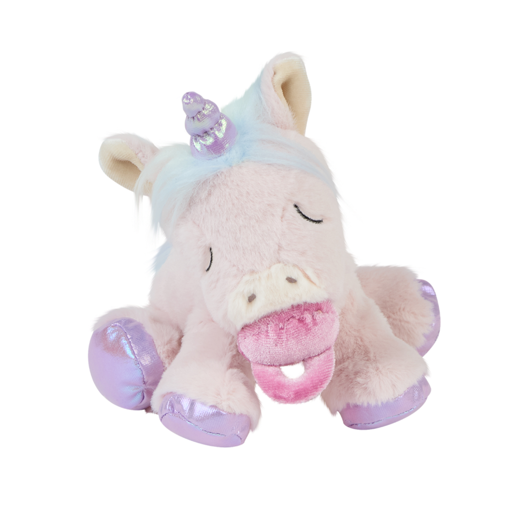 Olli Ella | Dinkum Binky Baby Unicorn - Sparkle Pink