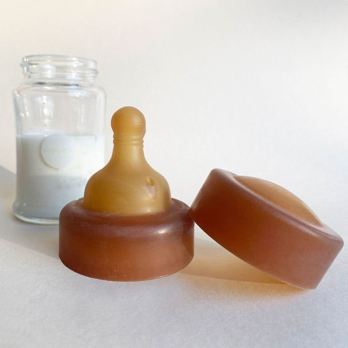 Hevea | Wide Neck | Baby Glass Bottle Cap - Single Pack 