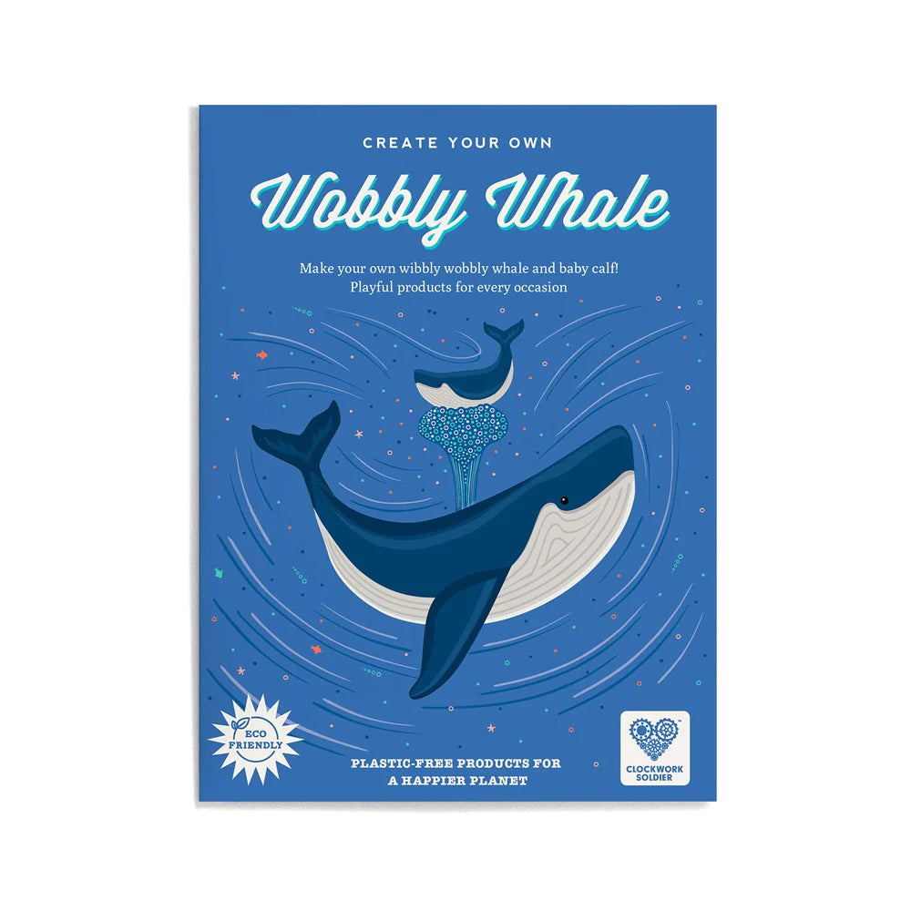 Clockwork Soldier | Create Your Own Wobbly Whale | Paper Craft Activity