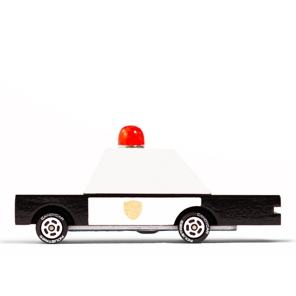 Candylab | Wooden Toy Car | Shewiff Police Car