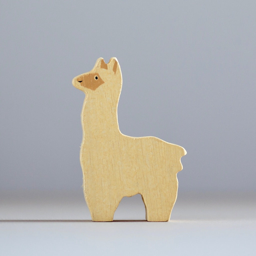 Wooden alpaca sale