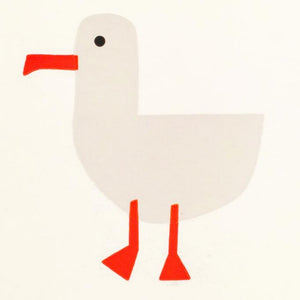 1973 Bits & Bobs letter Press Seagull Mini Card