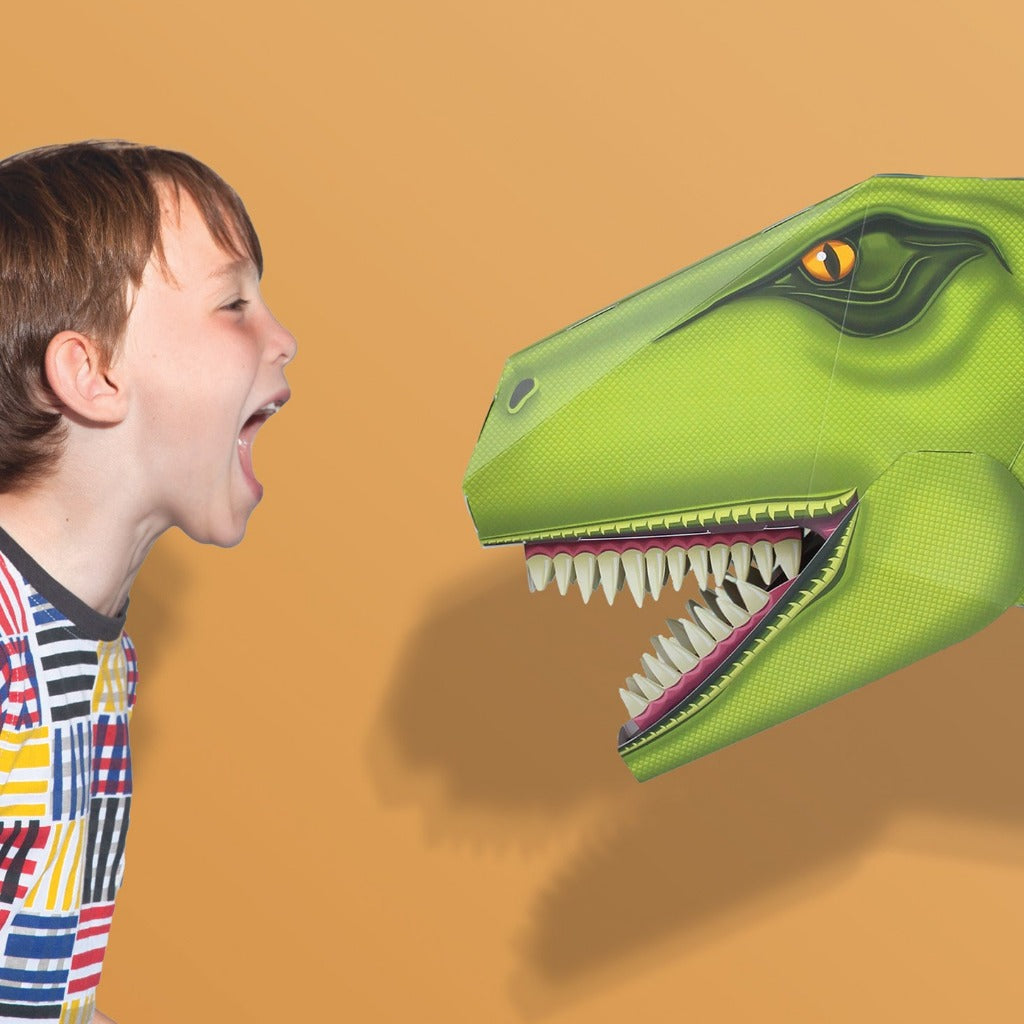 Clockwork Soldier - Build a Terrible T-Rex Head - Kids Craft Activities 