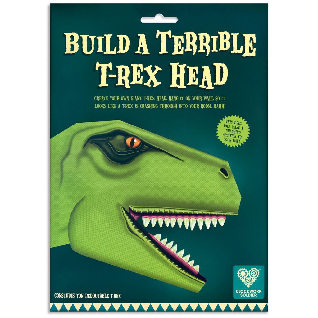 Clockwork Soldier - Build a Terrible T-Rex Head - Kids Craft Activities 